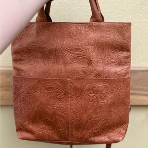 Margo soft Leather Tote Bag